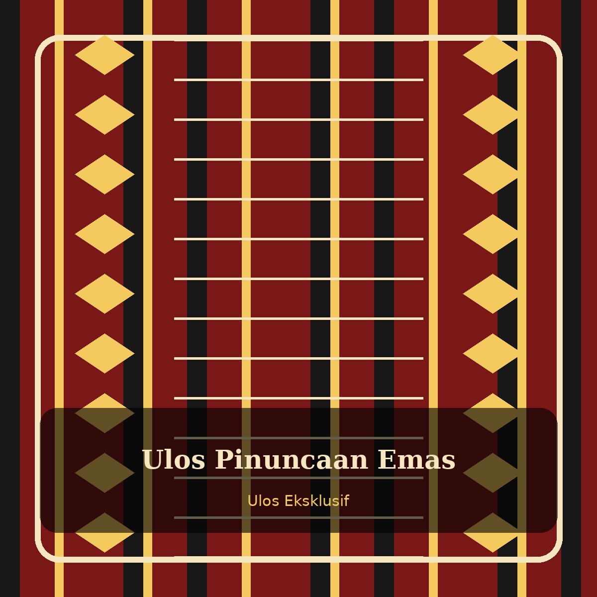 Ulos Pinuncaan Emas