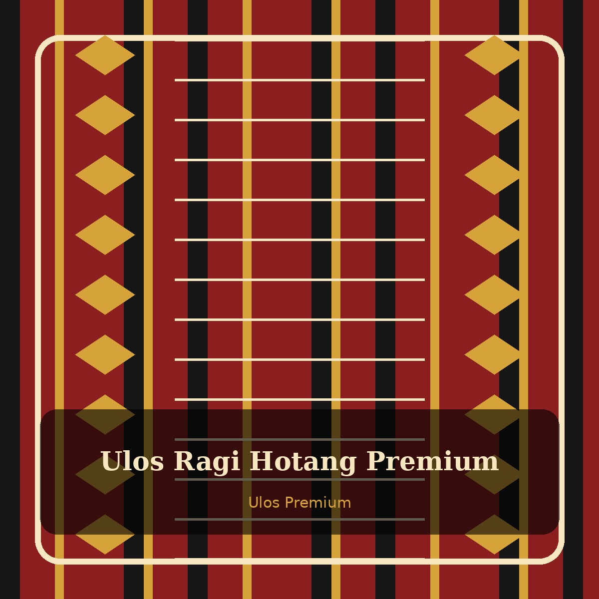 Ulos Ragi Hotang Premium