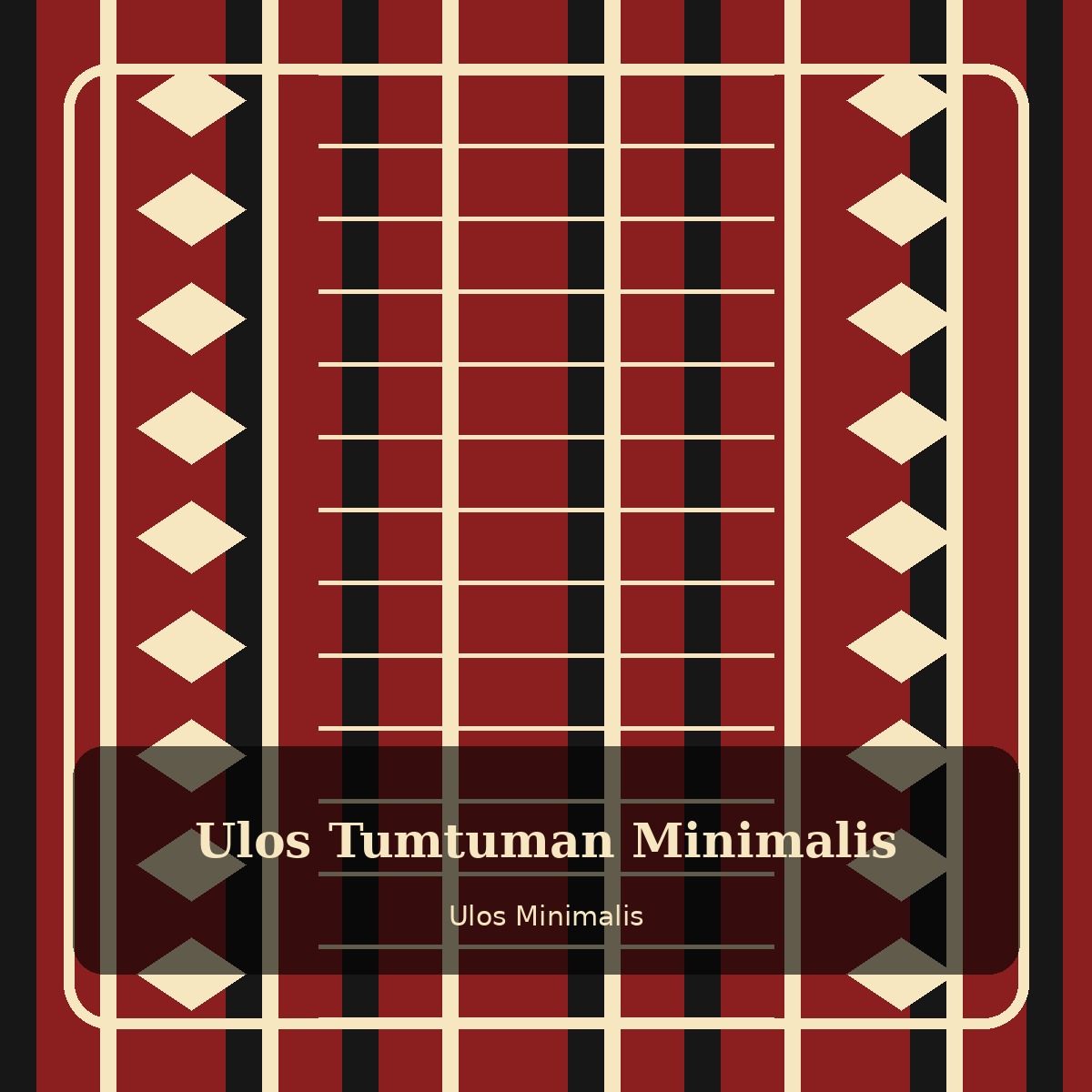 Ulos Tumtuman Minimalis